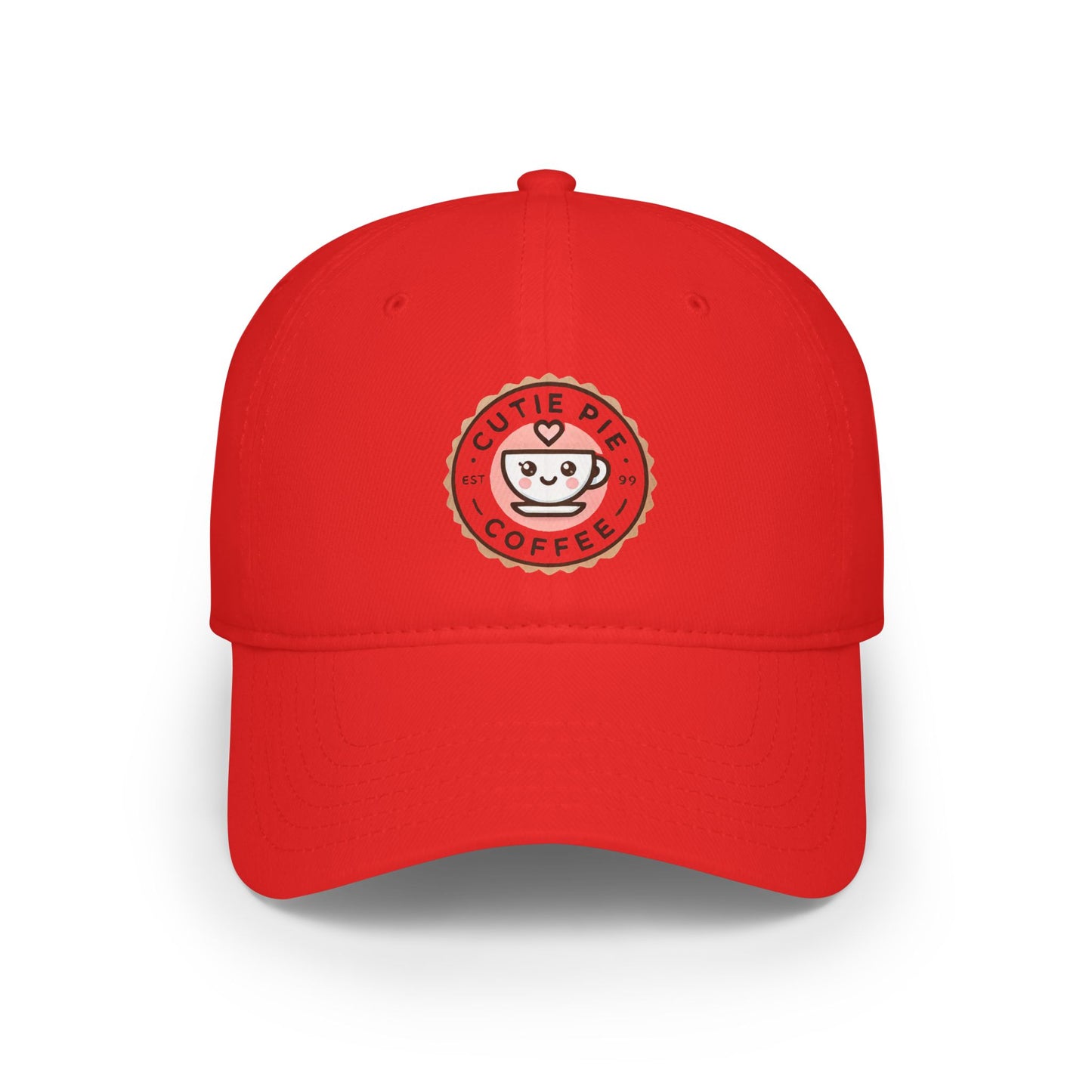 Cutie Pie Coffee - Low Profile Baseball Cap