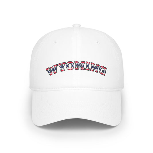 Wyoming - Low Profile Baseball Cap