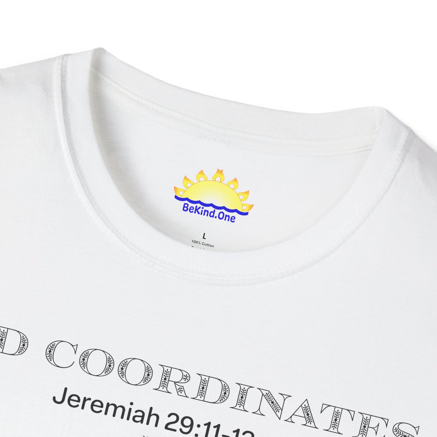 Jeremiah‬ ‭29‬:‭11‬-‭13‬‬‬‬ - God Coordinates - Unisex Softstyle T-Shirt