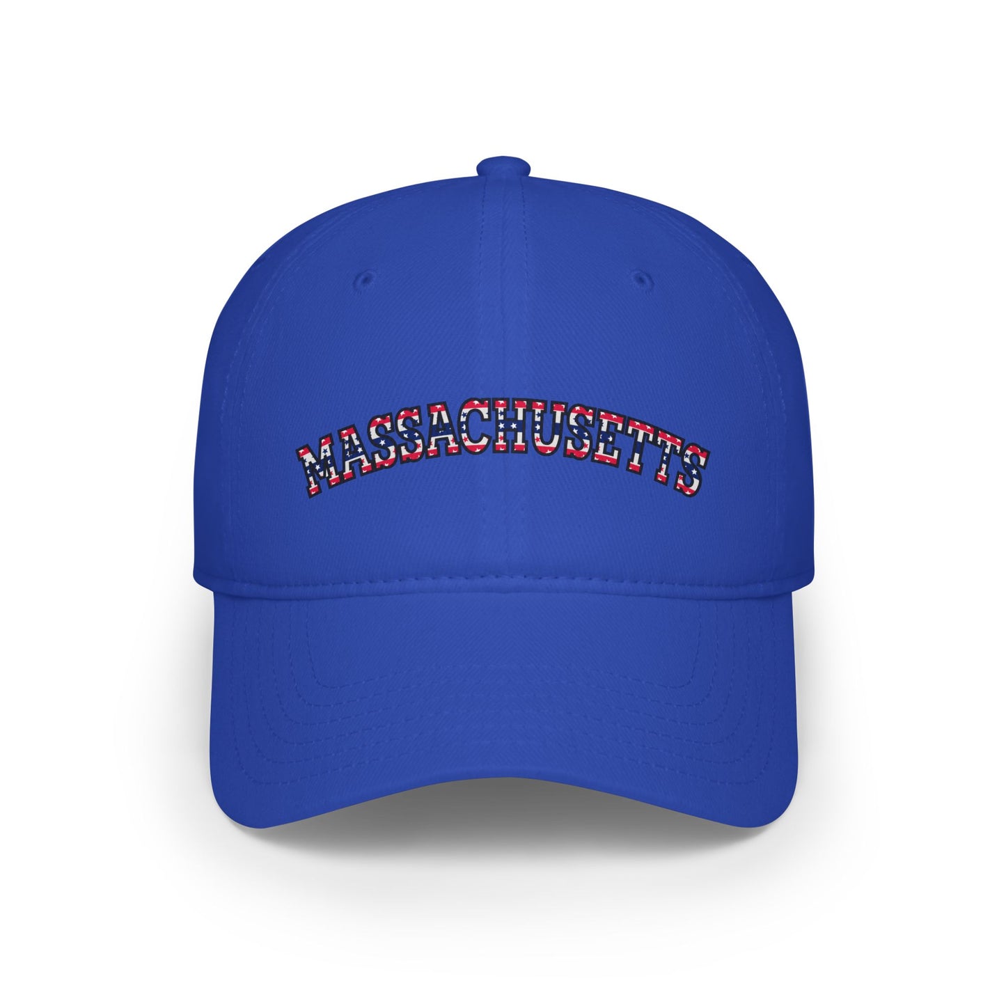 Massachusetts - Low Profile Baseball Cap