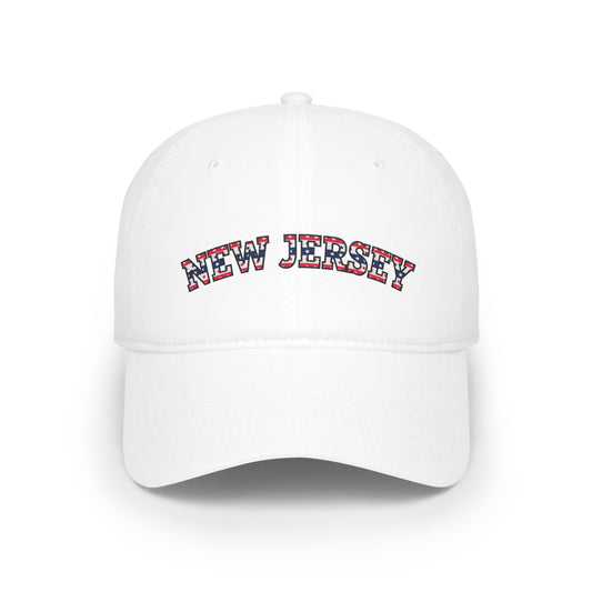 New Jersey - Low Profile Baseball Cap