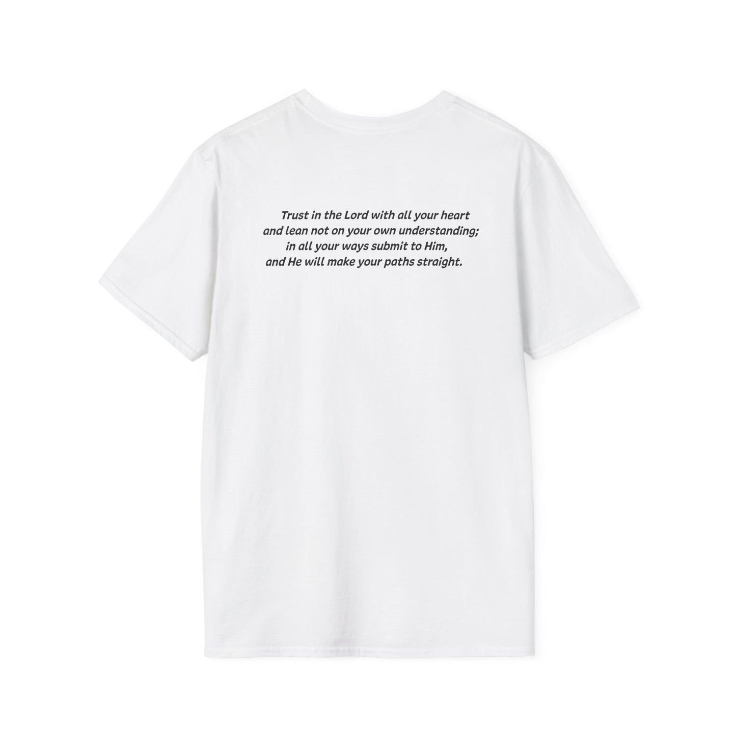 Proverbs‬ ‭3‬:‭5‬-‭6 - God Coordinates - Unisex Softstyle T-Shirt